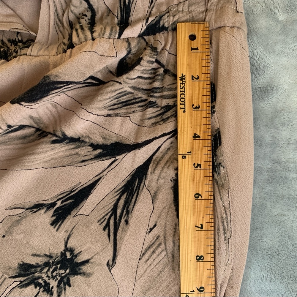 Stillwater XS high side‎ slits black floral print dress - Picture 11 of 12